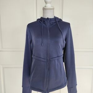 Velocity Women's Deep Blue Zip-Up Hoodie